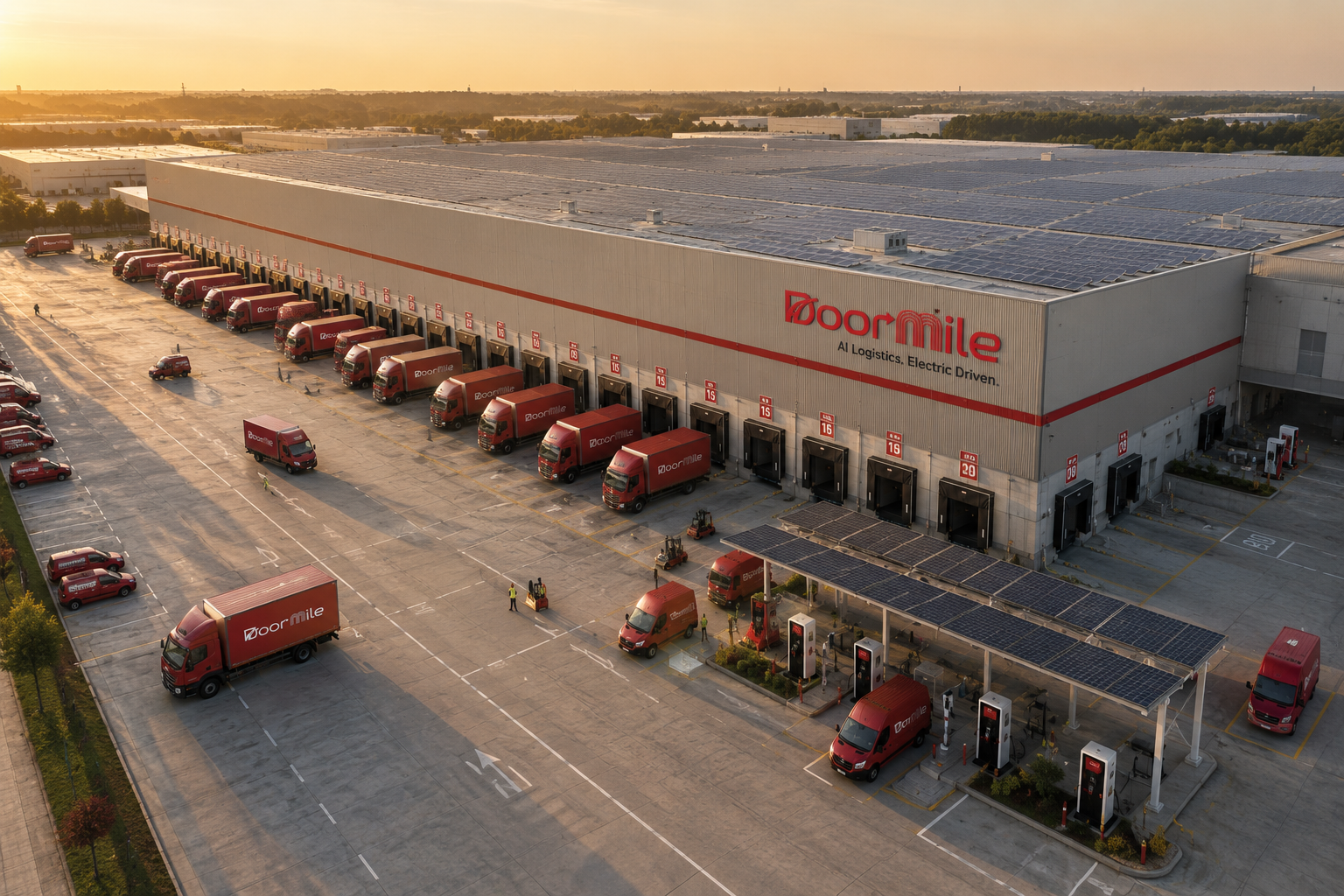 DoorMile electric fleet van